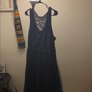 Blue formal dress